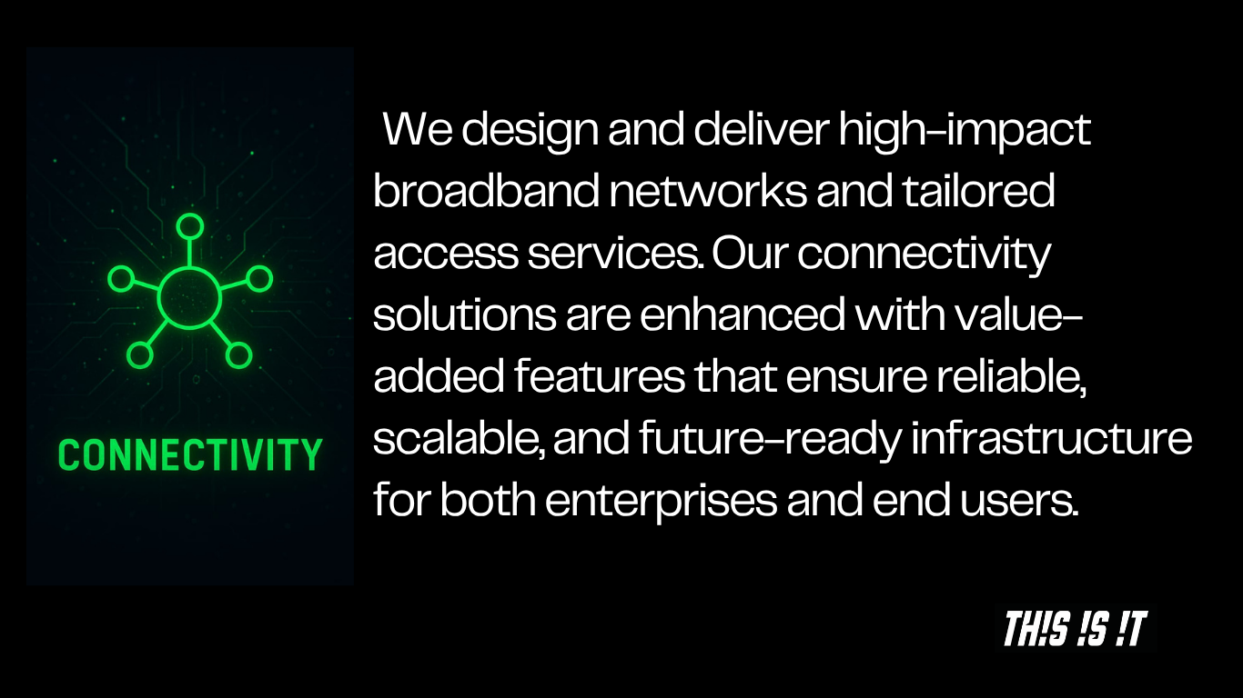 CONNECTIVITY CONNECTIVITY